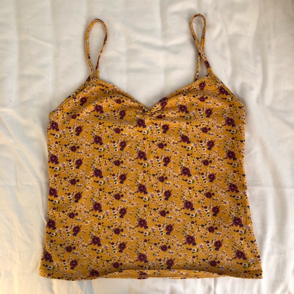 yellow tank top forever 21